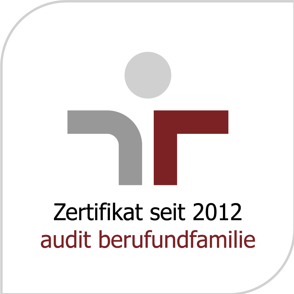 Beruf und Familie Zertifikat 2012